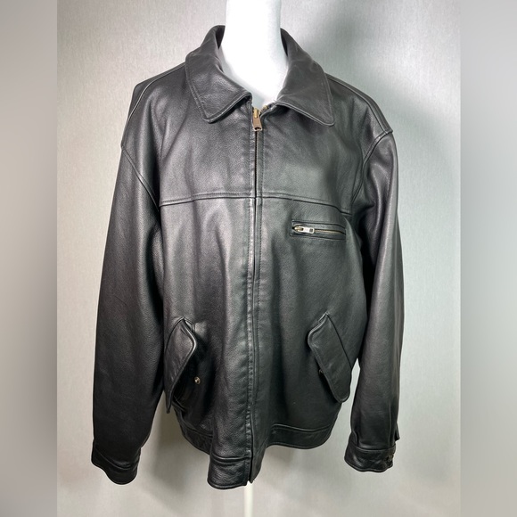 Eddie Bauer Jackets & Coats Vintage Eddie Bauer Leather Jacket In